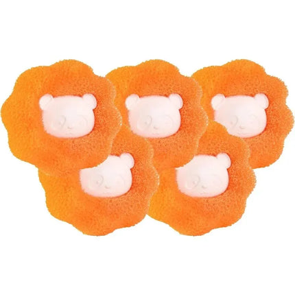 1-5pcs Pet Hair Remover Reusable Ball Laundry Washing Machine Filter Wool Sticker Cat Hair Remover Pet Fur Lint - product ima