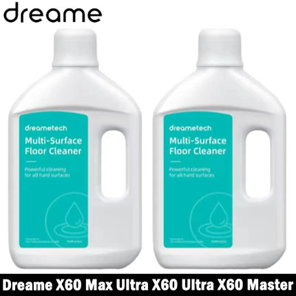 Original Dreame Cleaning Solution 1000ml for Dreame X60 Ultra / X60 Max Ultra / X60 Master Complete Cleaning Fluid Accessories