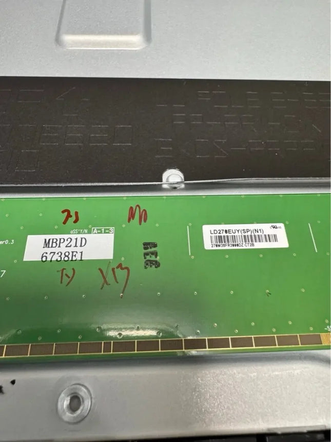 27 ZOLL LCD-Glas LD270EUY(SP)(N1) LD270EUY SPN1 LD270EUY-SPN2 Ersatzglas