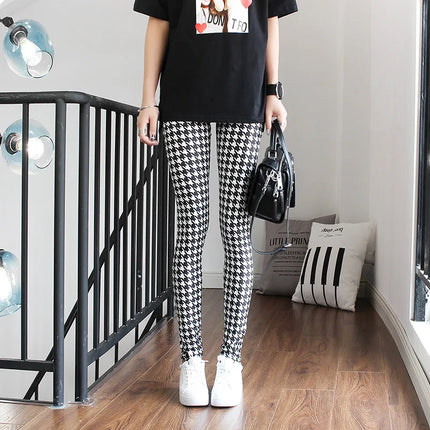 DOIAESKV 2024 New Spring Fashion Leggings Sexy Casual Colorful Leg Warmer Fit Most Sizes Leggins Pants Trousers Women's Leggings