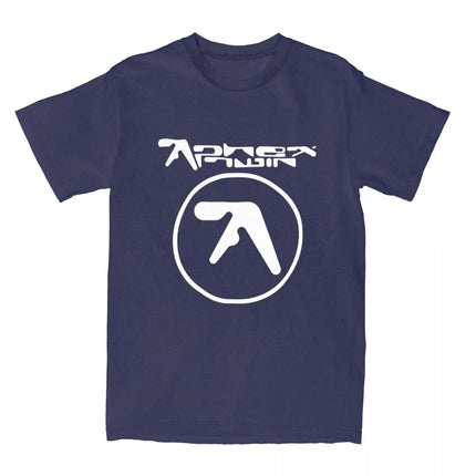Men Women's Aphex Twin Music T Shirt Cotton Clothing Vintage Short Sleeve Round Collar Tee Shirt Party T-Shirt