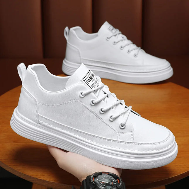 Herren-Sneaker, neu, atmungsaktiv, Business, Freizeitschuhe für Herren, Herbst, rutschfest, Designer, schwarze Lederschuhe für Herren, Zapatos Para Hombre