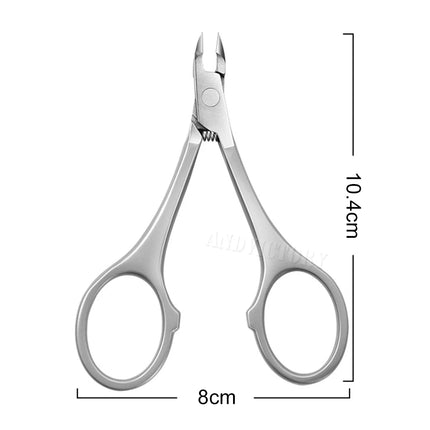 Cuticle Nippers Nail Manicure Cuticle Scissors clippers Trimmer Dead Skin Remover pedicure Stainless Steel Cutters Tool
