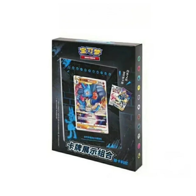 Hot Sale 100% Original Pokémon Sammelkarten Spiel Ptcg Chinesische Karten Buch Geschenkbox Karten Ausstellungs-Kombination Komplette Auswahl Spielzeug Geschenk