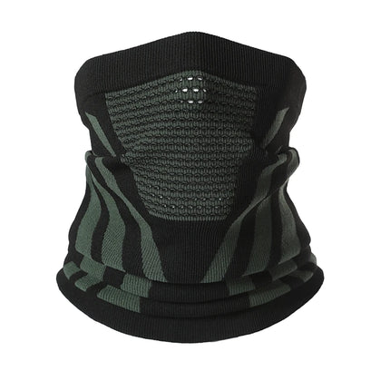 New Face Bandana Mask Cover Neck Warmer Bicycle Cycling Scarf Hiking Breathable Mask Winter Outdoor Windproof Thickened Mask Bib