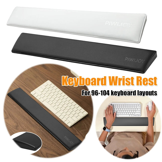 Tastatur-Handgelenkauflage aus Memory-Schaum, ergonomische Handgelenkauflage für Tastatur, Handgelenkpolster für Büro und Zuhause