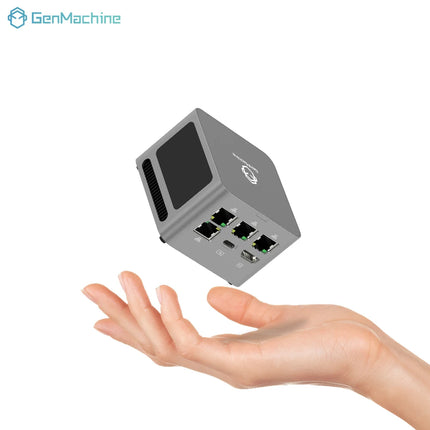 GenMachine Super Mini PC AMD Ryzen 5425U CPU 8Cores 8Threads Windows 11 DDR4 M.2 2280 Ram Gaming PC Diy Gaming Computer