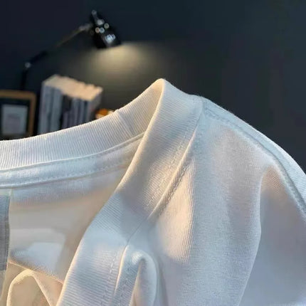 2026 New Cotton Summer Google Casual T-shirt Kleidung Print T Shirt Oansatz Kurzarm Tees Google Logo Kurzarm T Hemd
