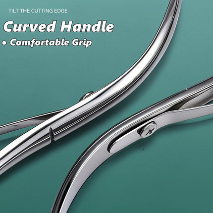 Professional Cuticle Cutter Nail Nippers Scissors Manicure Pusher Pedicure Tong Dead Skin Remover Nail Cuticle Regrowth Tool