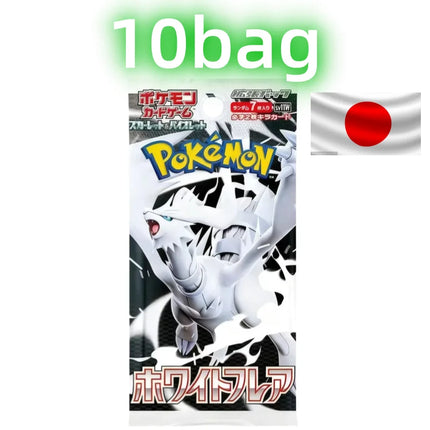 140pcs/Box Pokemon Card Scarlet Violet 151 Japan SV2a Sv11W Zekrom Version TCG Classics Expansion Booster Box Trade Card Gifts