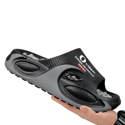 Summer New Design Men's Massage Slippers Indoor Outdoor Sandals Beach Men Casual Shoes EVA Soft Slides Male Couple House Slipper