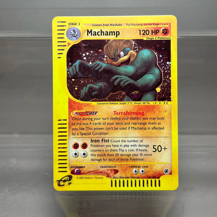 PTCG Cards Umbreon Houndoom Machamp Single Foil Cards Nidoking Game Collection Cards PKM Proxy Cards