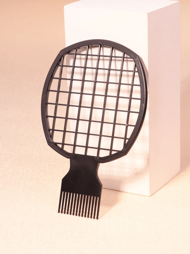African Curling Comb Set with Steel Needle Comb and African Curling Comb, Salon Styling Tool Special for Real Hair Wigs