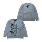 M / Light blue 2 jojo's bizarre adventure