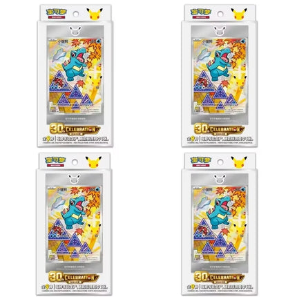 Original Pokemon 30th Vol 2 Anniversary Celebration First Partner Special Illustration Set Vol.1 Vol.2 Simplified Chinese Gifts