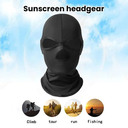 Breathable Full Face Mask Balaclava Mask Outdoor Sports Motorcycle Riding Sports UV Protection Mask