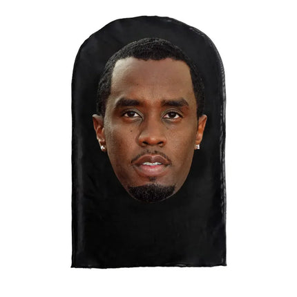 3D Printed Elastic Mesh Full Face Visual Mask Hood Simulation Kanye Kobe Headwear Mascaras Halloween Party Supply Cosplay Props