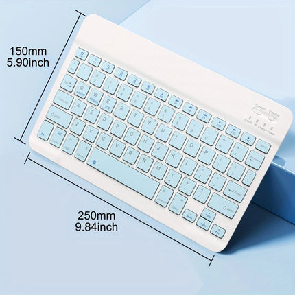 Bluetooth-compatible Keyboard And Mouse For Ipad Xiaomi Tablet Mini Wireless Rechargeable Keyboard For Android Ios - product
