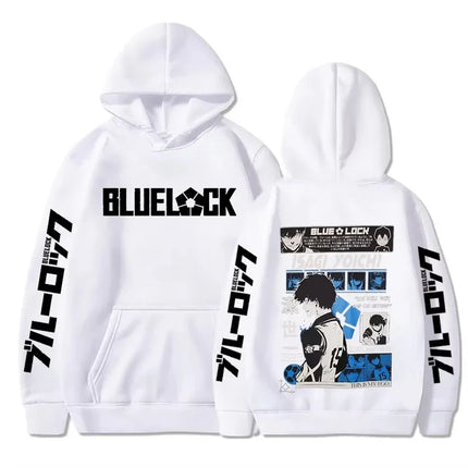 2025 Anime Blue Lock Isagi Yoichi Printed Hooded Men Women Hot Manga Printed Hoodies Streetwear Harajuku