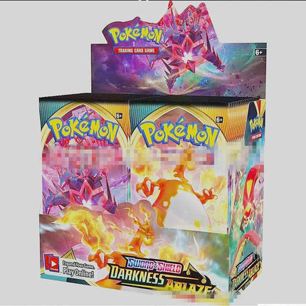 90/180/360Pcs English French Spanish Carta Karten Pokemon Cards Sun Moon Evolutions Booster Box Collectible Tradiner child Card