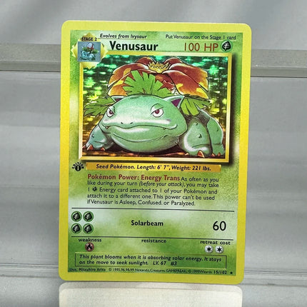 PKM Fossil/Base Set PROXY Cards Charizard Venusaur Blastoise Game Collection Cards Game Toys Card Hobbies