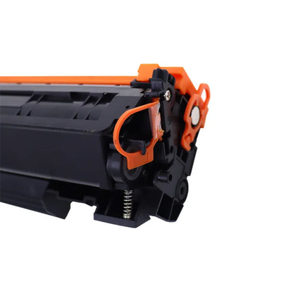 W1410A toner cartridge with orange cover, close-up