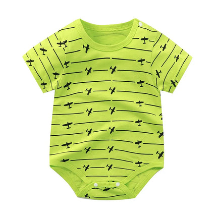 Summer Romper Baby Girls Clothes Cotton Short Sleeved Jumpsuit Newborn Baby Boy Clothes Bodysuit For Newborns