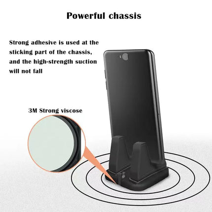 360° Rotatable Mobile Phone Holder Car Bracket Non-Slip GPS Navigation Car Mount Stand Support in Car Universal for All Phones