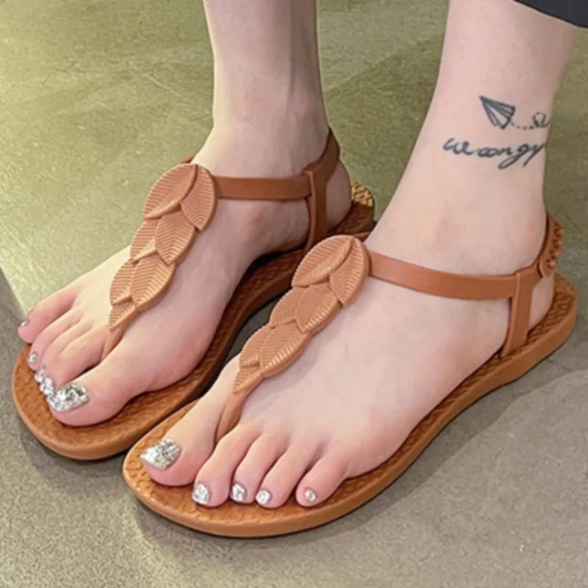 Woman Sandals Shoes Summer Retro Shoes Woman Outdoor Sandals Ladies Elegant Ladies Shoes Soft Female Footwear Sandal Women