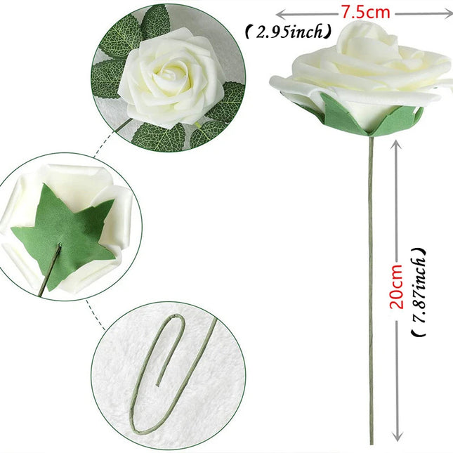 Artificial Roses - artificial flowers for weddings (photo 2 of 20)