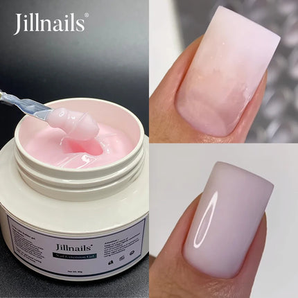Jillnails Jelly Gel Nails Builder UV Gel 50g for Nail Extension Hard Soft Cream UV Led 50ml
