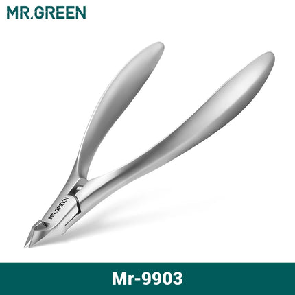 MR.GREEN Cuticle Nippers for Nail Care Professional Stainless Steel Nail Tools