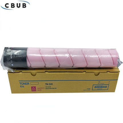 4PC/1Set TN324 Bizhub C225 C258 C308 C368 For Konica Minolta Toner Cartridge Color Copier Compatible Japan