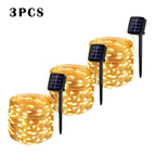 3pcs-warm white / 22m200LED