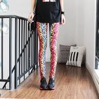 2081Colorful leopard / One Size