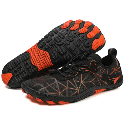 Summer Men Swimming Shoes Lightweight Quick-Drying Water Sports Shoes Yoga Diving Non-Slip Barefoot Shoes Women Swimming Shoes