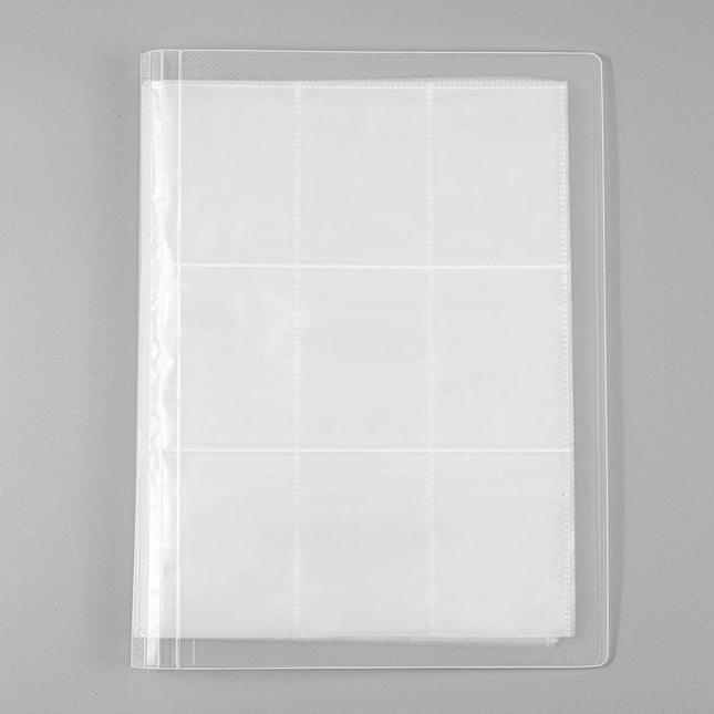 9-Taschen Sammelalbum Halter Ordner für 540 Karten, passend für Pokemon YuGiOh TCG Spiel Sport Fußball Anime Kartenaufbewahrung