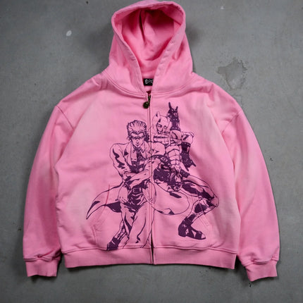 Jojo Bizarre Adventure Hoodies Women Y2k Oversized Hoodie Hip Hop Couples Harajuku Street Men Sweatshirt Anime Clothes
