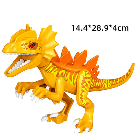 Jurassic Dinosaurs Building Blocks Indominus Rex DIY Big Size Tyrannosaurus Action Figure Models Children Toys Animals Gifts