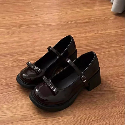 Spring and Autumn Elegant Round Head Sexy Low Heel Casual Single Shoes Fashionable Best Selling New Comfortable Women's Shoes