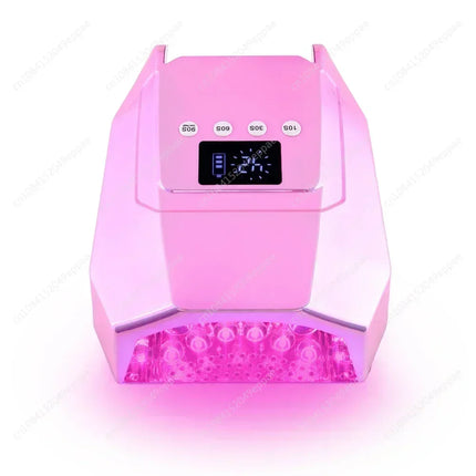 For Salons Home Use 98W Rechargeable LED UV Cordless Battery Professional Light With 4 Timers Fast Curing Nail Lamp