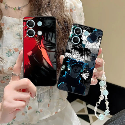 Jujutsu Kaisen Choso Mobile Phone Case for POCO M7 M6 M5 M4 M3 X7 X6 X5 X4 X3 Pro GT 5G Colour Printing Cover Smartphone Luxury