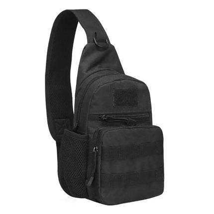 Outdoor Tactical Camouflage Kettle Chest Pack Bags Men Hiking Backpack Nylon Hunting Fishing Molle Army Trekking Shoulder Bag