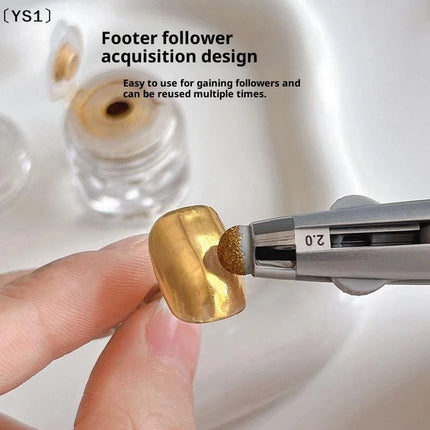 〔YS1〕4in1 Nail Dotting Pen Nail Art Dotting Tools In Ballpoint Pen Design Nail Art Tip Dot Paint - product image 4