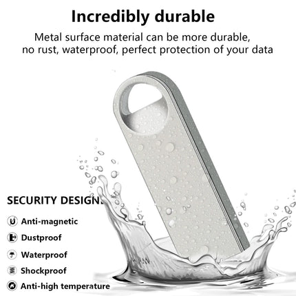 ZSUIT 10PCS Wholesale USB Flash Drive 4GB 8G 16G Pendrive 32GB Memory Stick Waterproof Metal U Disk 64GB U Disk 3.0 Free Logo