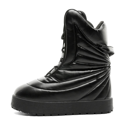 Men Boots 2025 New Winter Slippers Warm Men Shoes Waterproof Non-Slip Plush Sneakers Male Tenis Shoes Boots Men Sneakers Winter