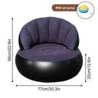 Purple-With air pump