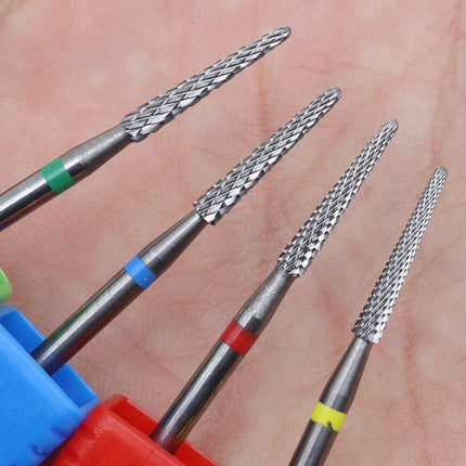 Hot New Tungsten steel Nail Drill Bits Pedicure Carbide Milling Cutter for Nail Files Manicure Cutter Nail Art Tool
