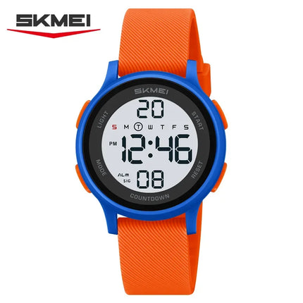 SKMEI 2427 Waterproof Child Electronic Watch Boy Girl Sport Colorful Children Digital Kids Wristwatches Shockproof Montre 1721