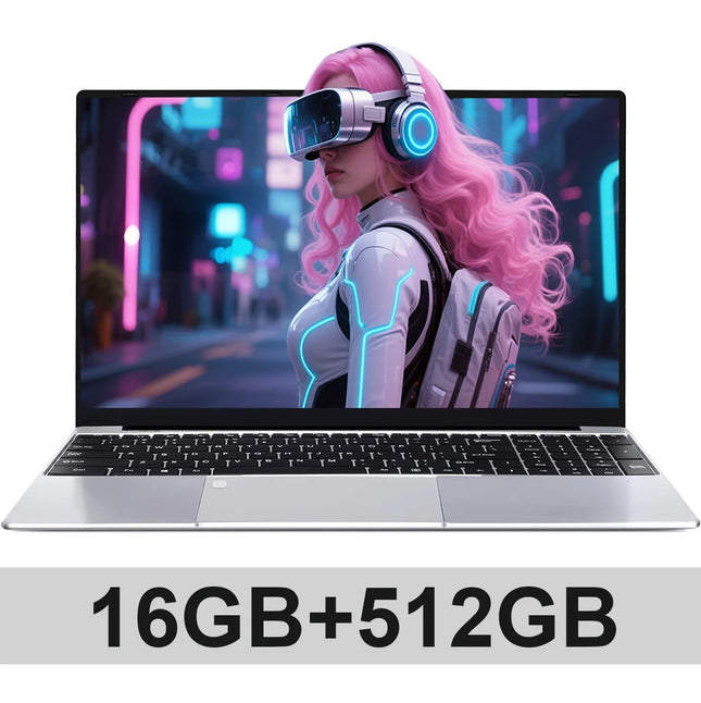 15.6 inch Intel Notebook PC Ultra Slim Laptop Intel Core I3 6100U 16GB RAM 1TB 2TB SSD Office Study - product image 8